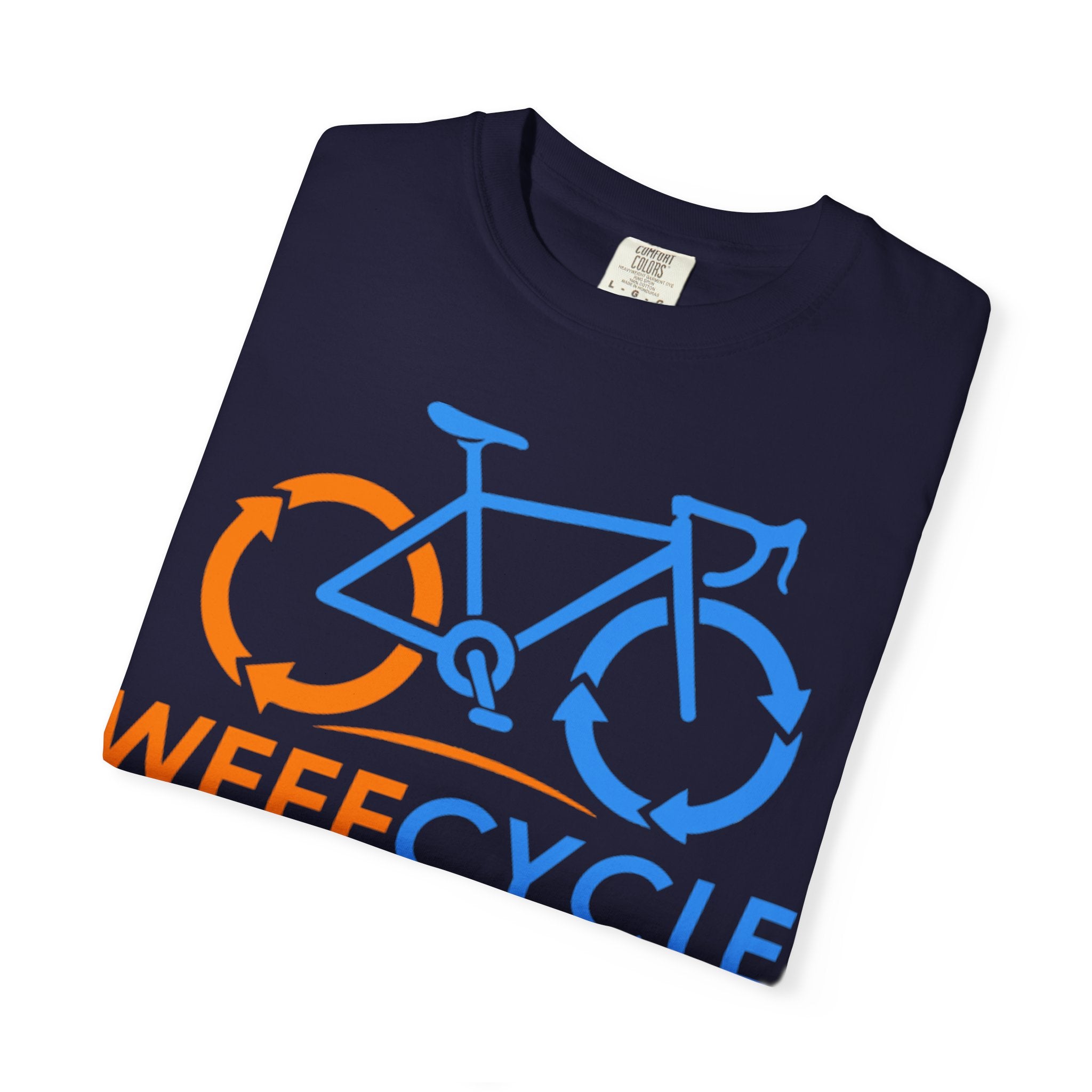 Weeecycle Bicycle T-Shirt — "RECYCLE THE FUN" Eco Graphic Tee