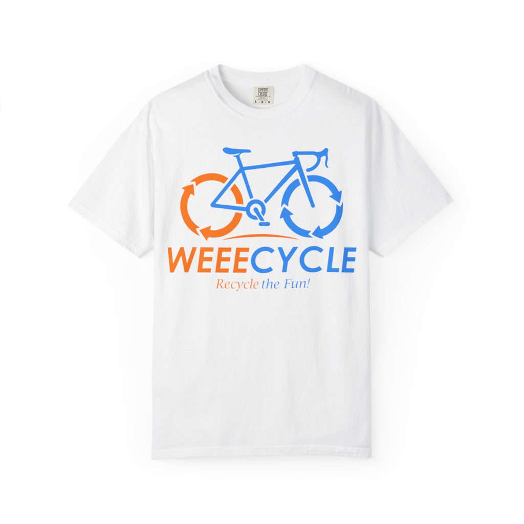 Weeecycle Bicycle T-Shirt — "RECYCLE THE FUN" Eco Graphic Tee