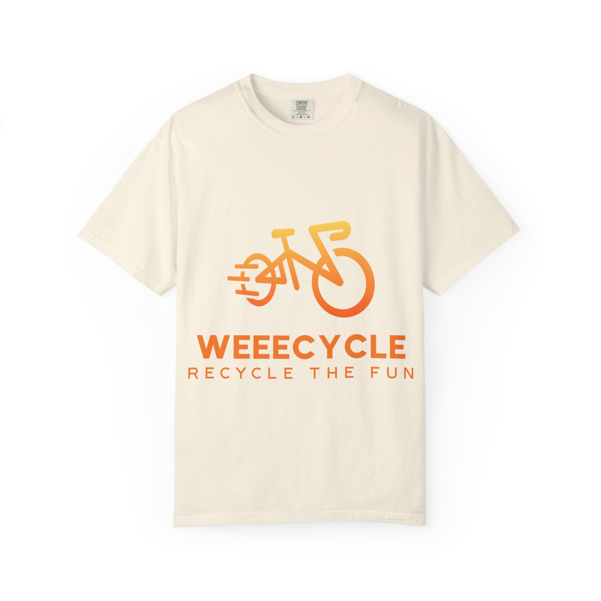 Weeecycle Bicycle T-Shirt — "RECYCLE THE FUN" Eco Graphic Tee
