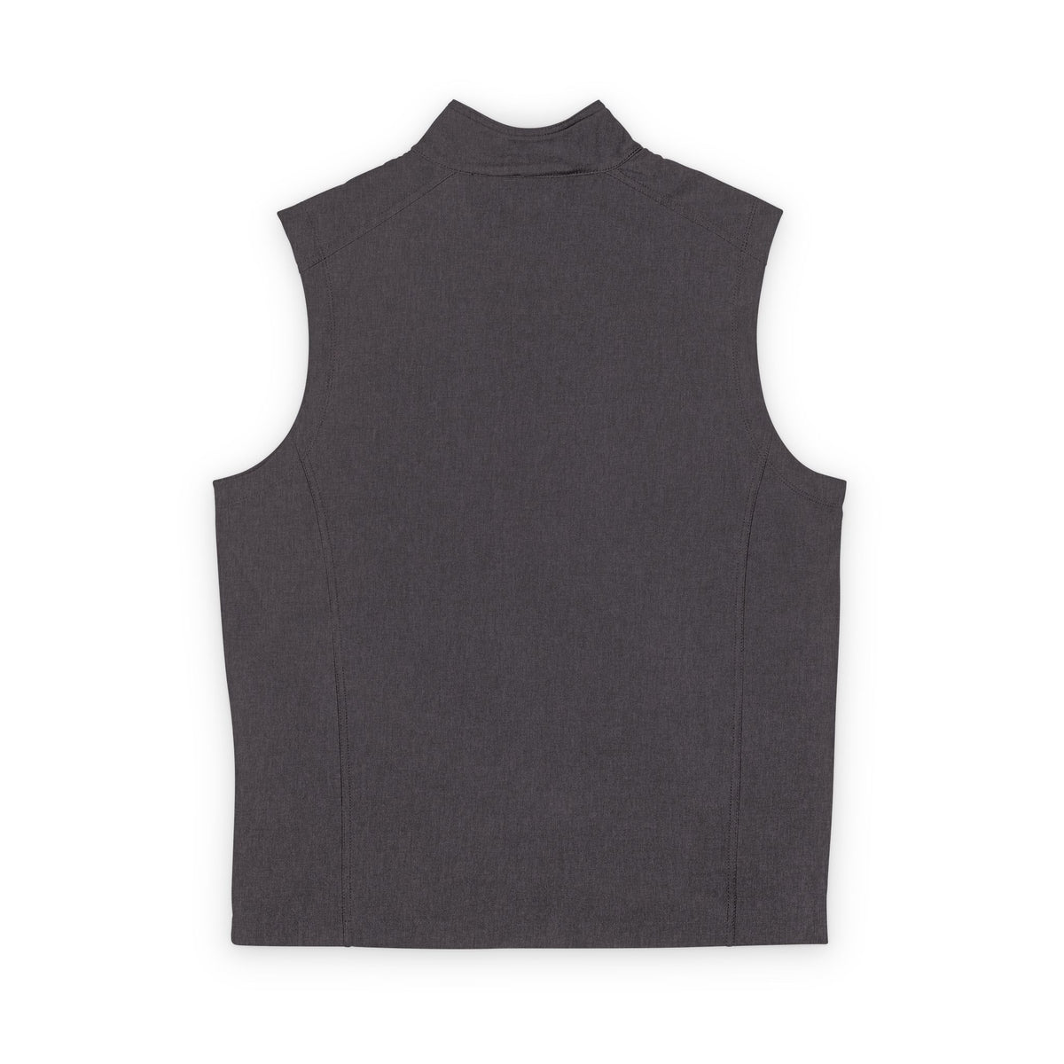 Men's Soft Shell Vest — Logo Embroidered Crew Chest