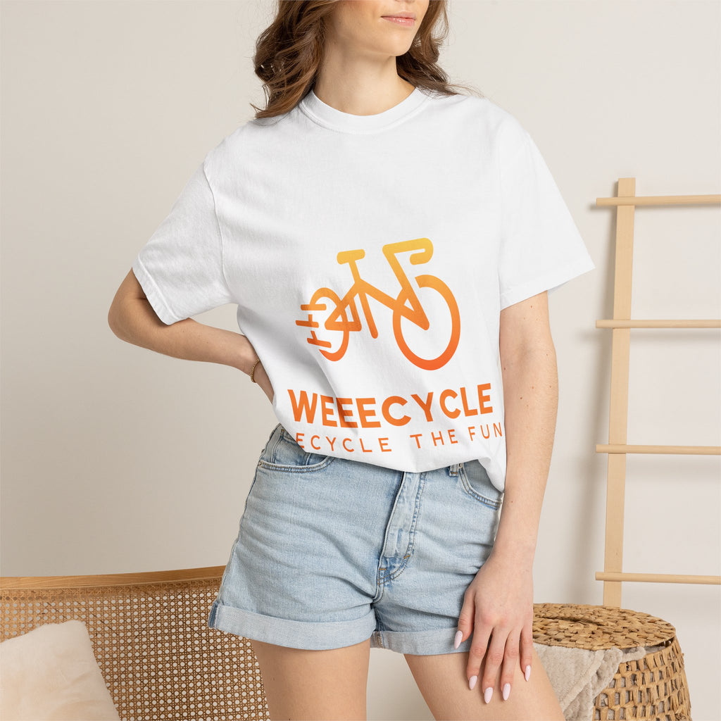 Weeecycle Bicycle T-Shirt — "RECYCLE THE FUN" Eco Graphic Tee