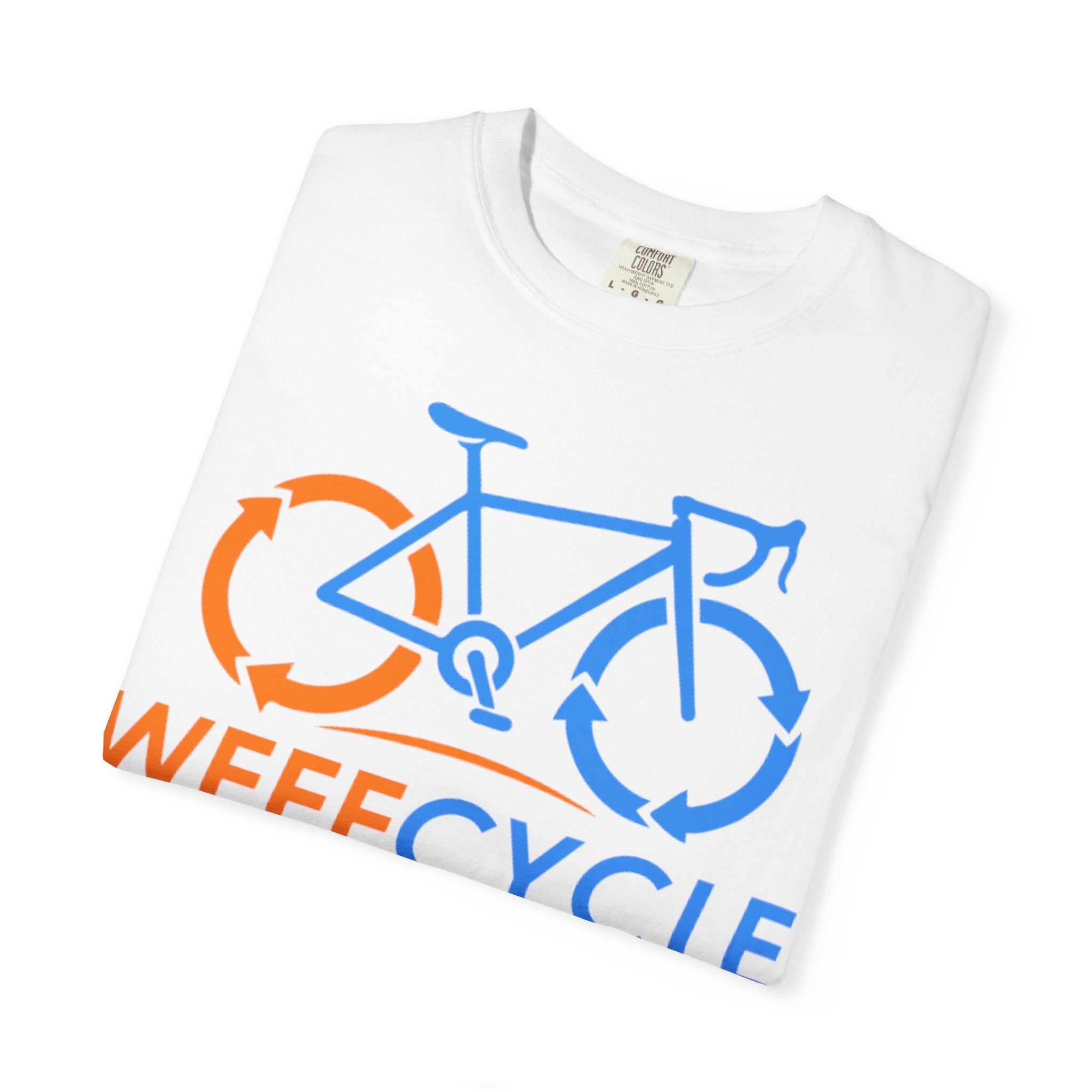 Weeecycle Bicycle T-Shirt — "RECYCLE THE FUN" Eco Graphic Tee