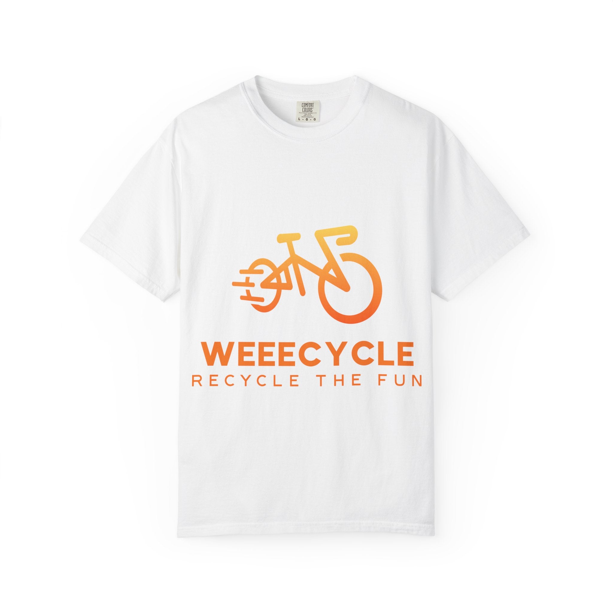 Weeecycle Bicycle T-Shirt — "RECYCLE THE FUN" Eco Graphic Tee