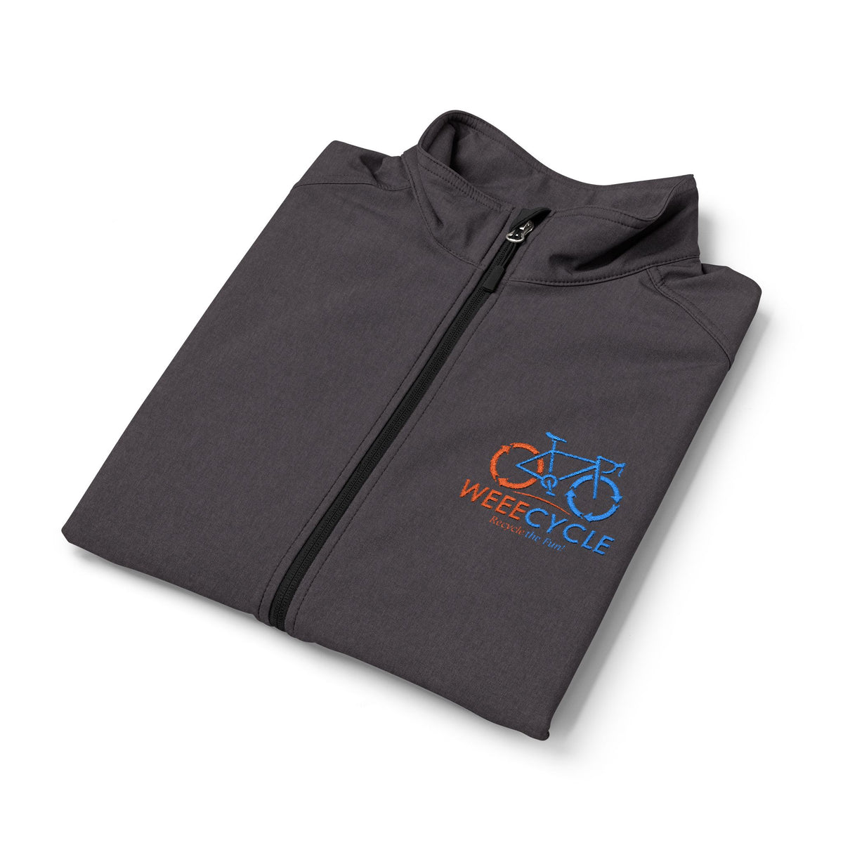 Men's Soft Shell Vest — Logo Embroidered Crew Chest