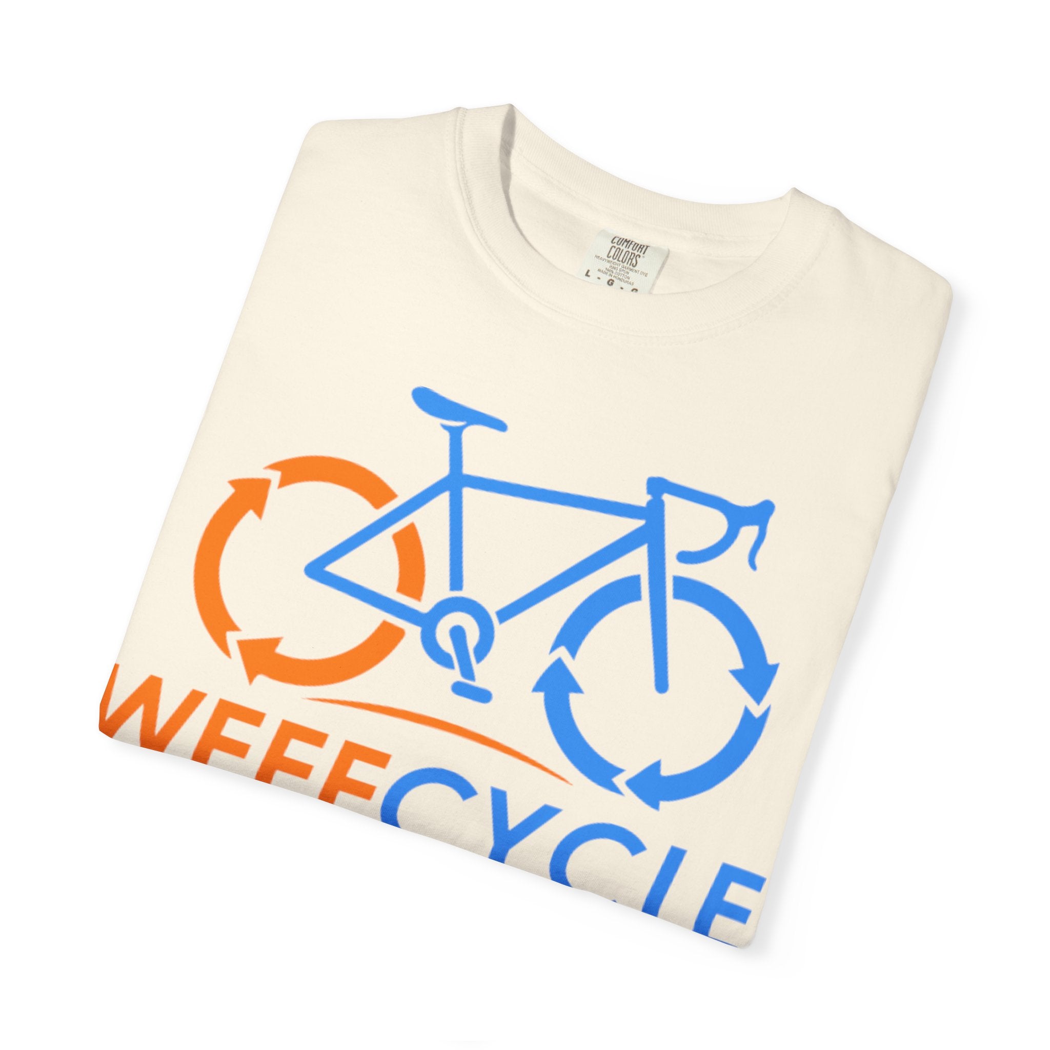 Weeecycle Bicycle T-Shirt — "RECYCLE THE FUN" Eco Graphic Tee