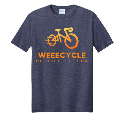 Team Navy Heather - PC455 - FRONT