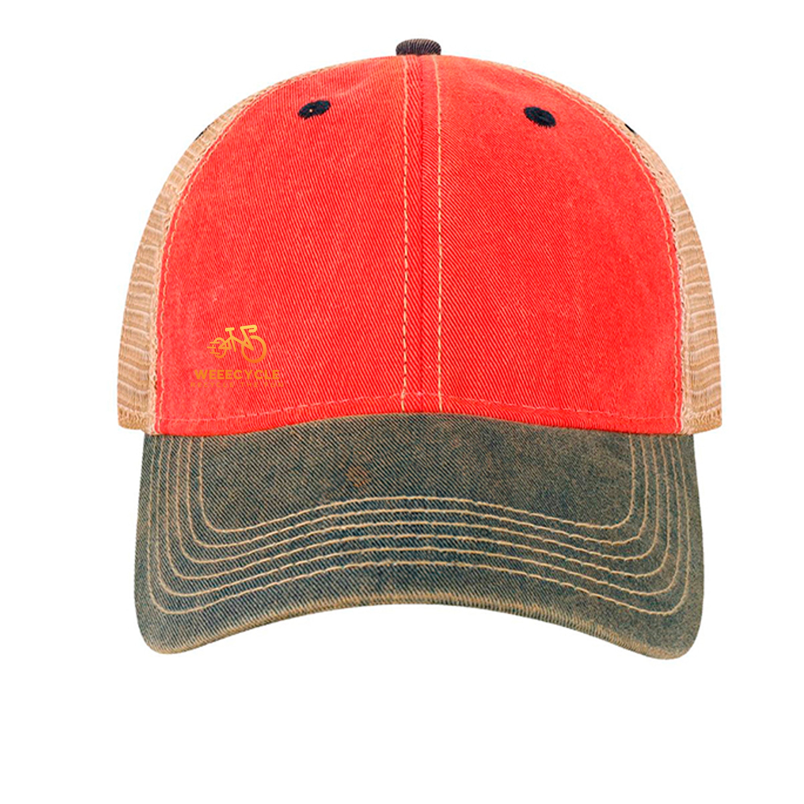 Scarlet Red/ Navy/ Khaki - OFA - FRONT